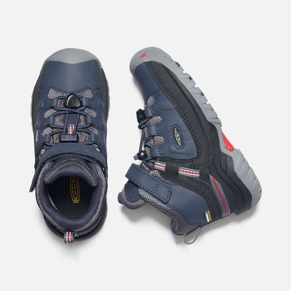 Keen Outdoor Bot Çocuk Mavi - Targhee Waterproof - Türkiye QXBD34785